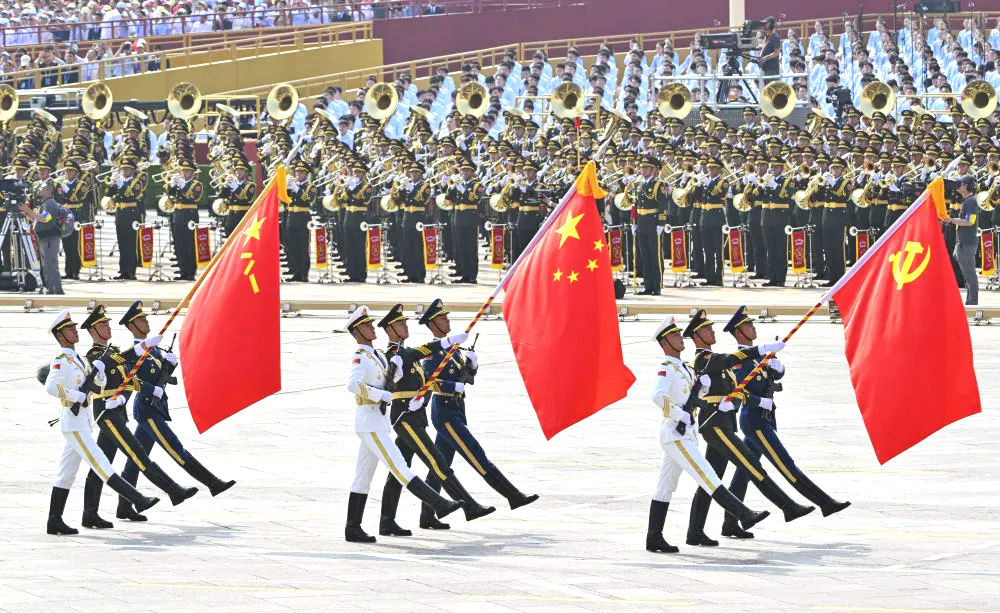 中國(guó)人民抗日戰(zhàn)爭(zhēng)暨世界反法西斯戰(zhàn)爭(zhēng)勝利80周年閱兵